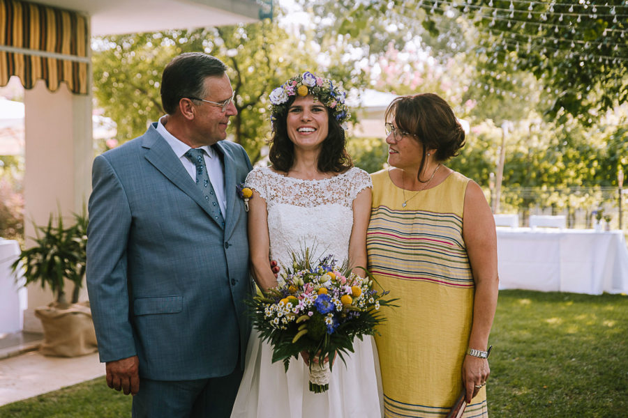 Un matrimonio tra le vigne