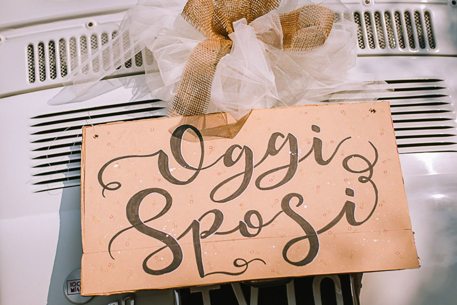Un matrimonio tra le vigne