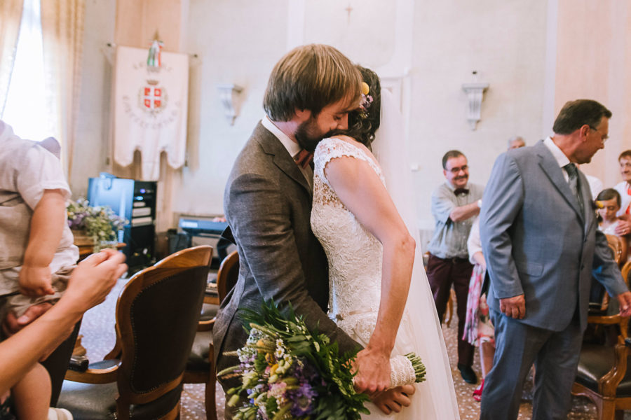 Un matrimonio tra le vigne