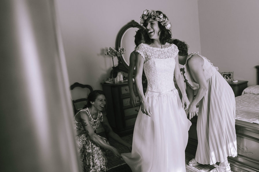 Un matrimonio tra le vigne
