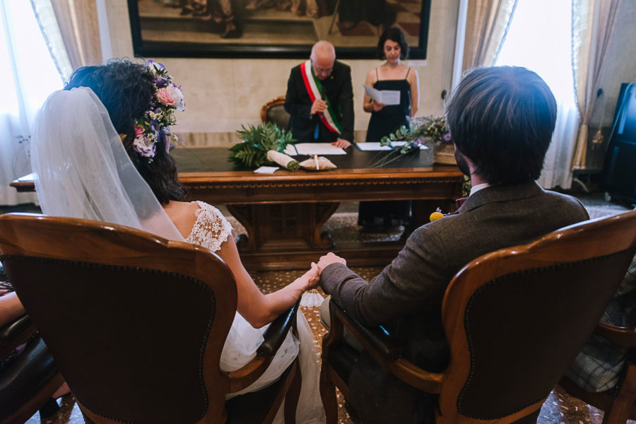 Un matrimonio tra le vigne