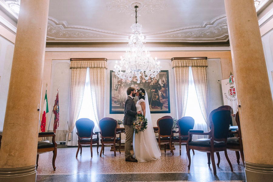 Un matrimonio tra le vigne