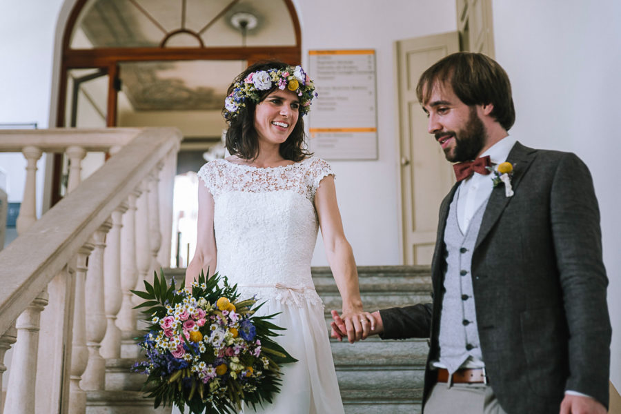 Un matrimonio tra le vigne