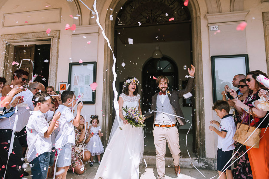 Un matrimonio tra le vigne