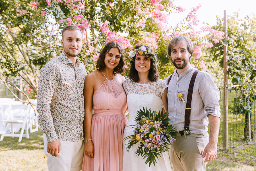Un matrimonio tra le vigne