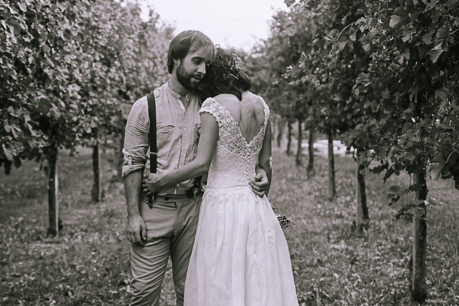 Un matrimonio tra le vigne