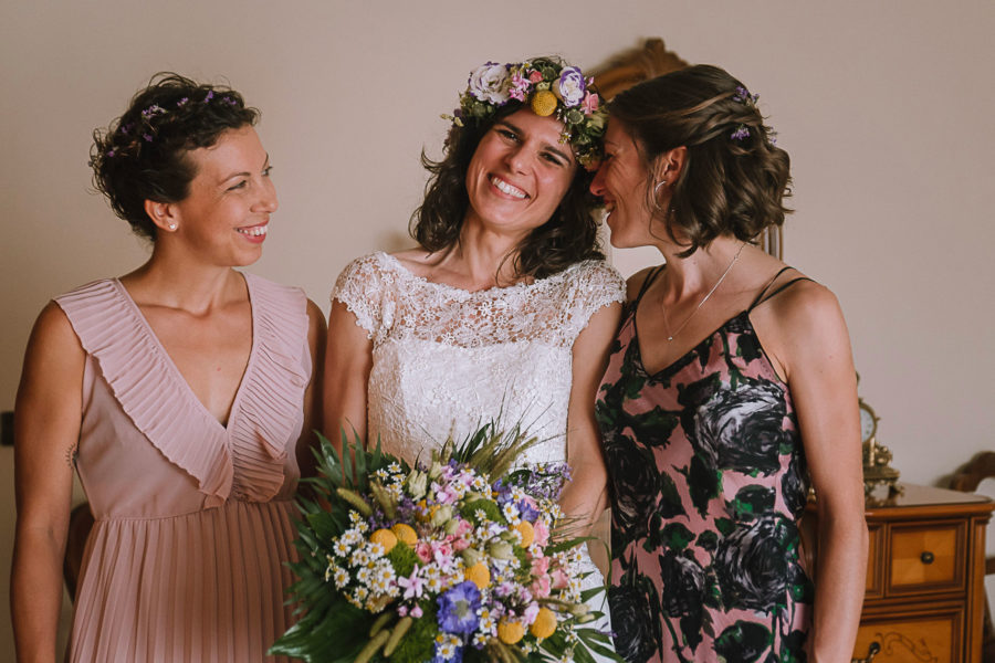 Un matrimonio tra le vigne