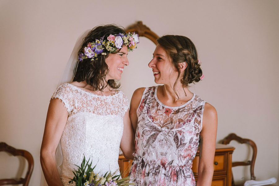 Un matrimonio tra le vigne
