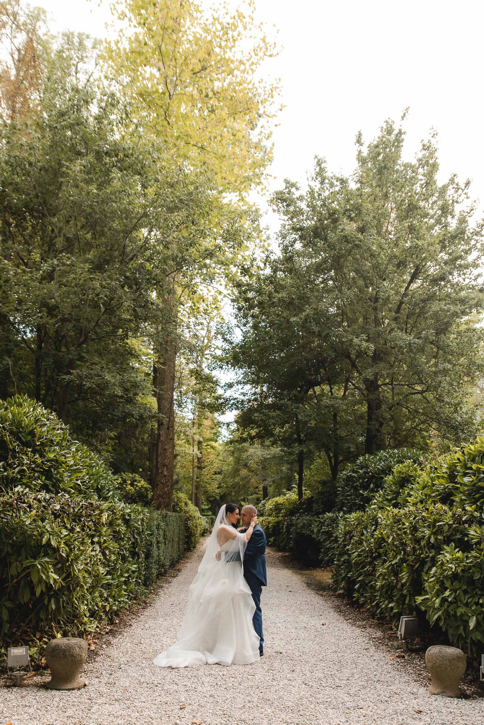 Servizio fotografico di matrimonio al Castello del Catajo