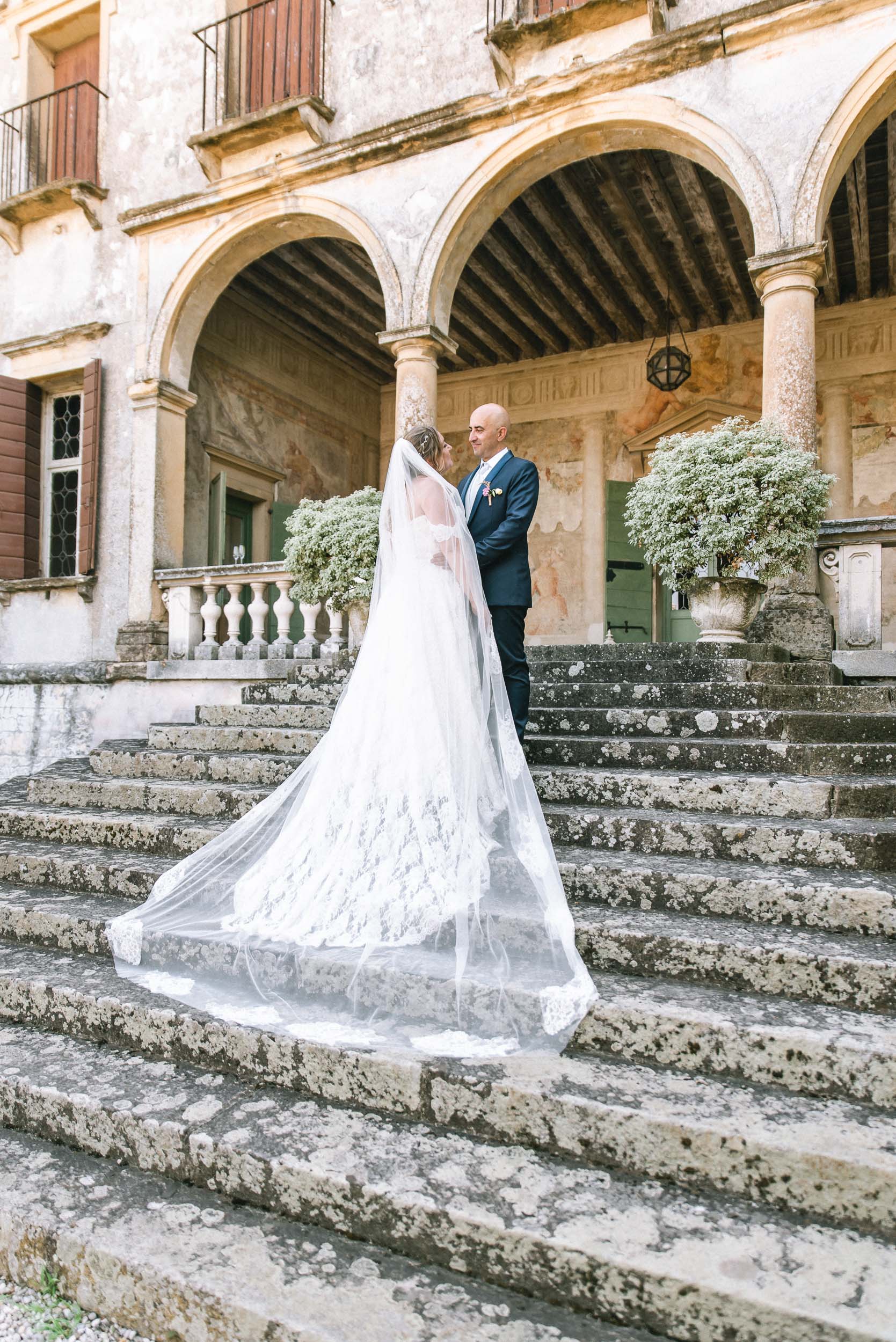 Servizio fotografico di matrimonio a Villa Roberti