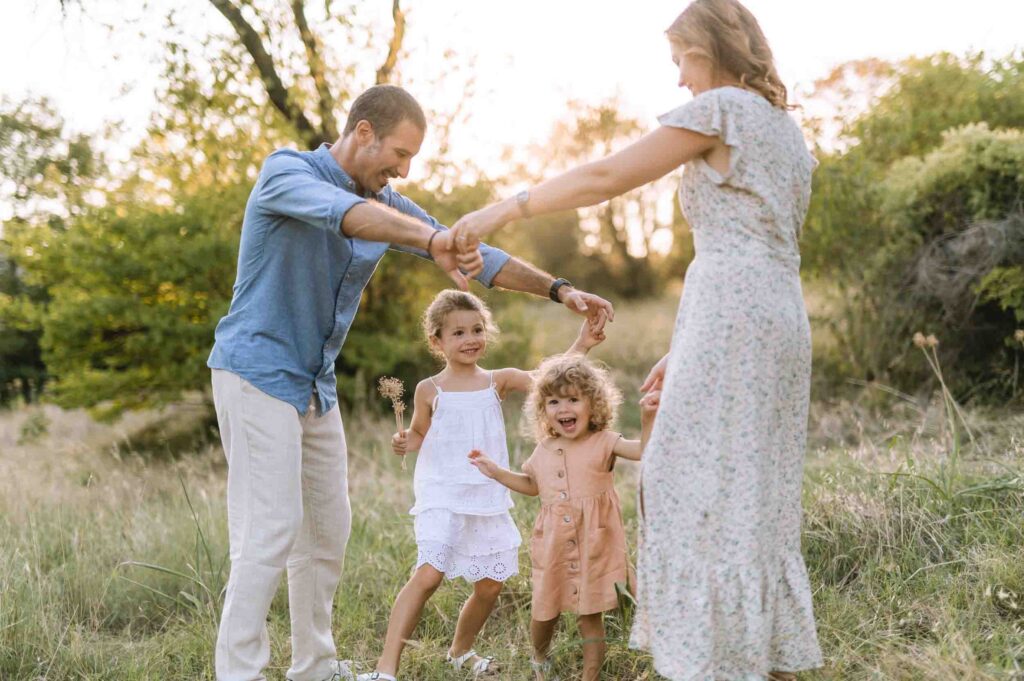 Servizio fotografico di famiglia nei Colli Euganei